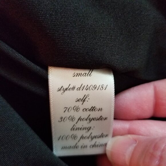 Blue Rain Francesca's Lace 3/4 Length Bell Sleeve Lined  Mini Dress Size Small - Picture 11 of 11